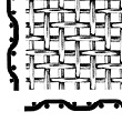 織網/クリンプ金網/ひし型金網/きっ甲金網